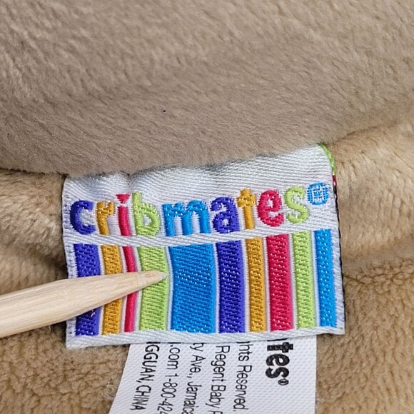 2 Cribmates Baby Teether Plush‎ Elephant Owl Toy Crinkle Dream BIG Who Loves You - Picture 9 of 10